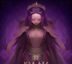 Mirandus gala game 奇幻 RPG 游戏封面，中世纪城堡与魔法森林，玩家角色持剑冒险